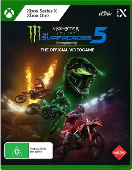 Monster Energy Supercross 5 Xbox Series X/ Xbox One